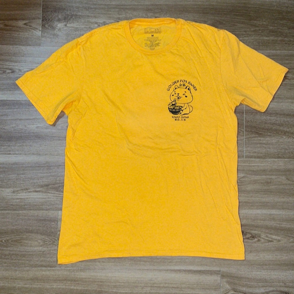 Yellow Graphic Tee
